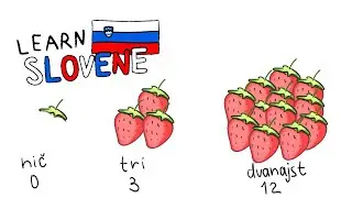 Learn Slovene: Numbers 0-20