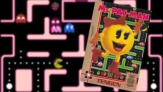 Ms. Pac-Man [Tengen] ► Миссис Пак-Ман от Тенген ► Gameplay [Dedny/Nes/Famicom] Full HD