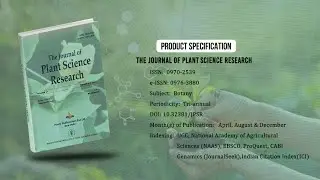 Journal of Plant Science Research | Journals | Prints Publications