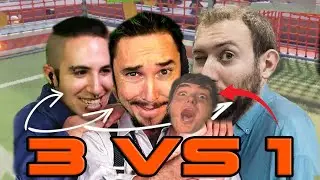 The Bois VS JP in 3 VS 1 | Party Animals Multiplayer