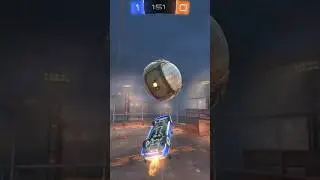 Clean Flip Reset Double #rocketleague #clutch