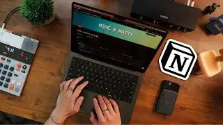 How I Organize Social Media Content in Notion | YouTube Workspace Tour 2025