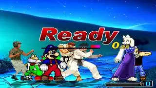 Team andersonkenya1 vs Team Thyago Silva MUGEN Request 4v4 Battle!!!