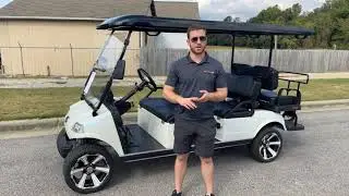 2022 Evolution Carrier 6 Plus Street Legal Golf Cart Walkaround