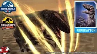 Omega FUKUIRAPTOR! FIRST LOOK! Jurassic World Alive beta