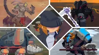 Full Metal Furies - All Bosses + All Endings