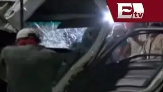 Liberan a 32 normalistas por violentas protestas en Oaxaca / Ricardo Salas