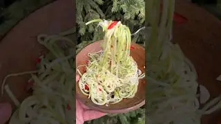 Малосольная лапша из кабачков от Русича 🔥