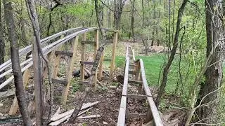 Destroying the Backyard roller coaster pt.1