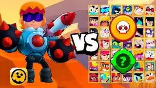 BUSTER BOSS VS All Brawlers | Brawl Stars Battle