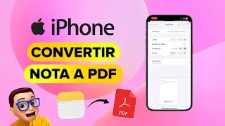 Cómo CONVERTIR una NOTA a PDF en el iPhone | iOS