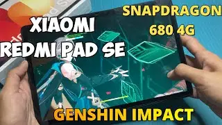 Genshin Impact in Xiaomi Redmi Pad SE