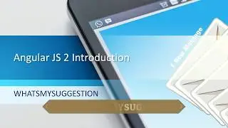 Angular JS 2 Introduction