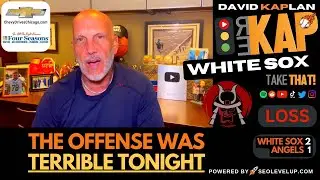 REKAP: ⚾️ Chicago White Sox 2-1 loss to Los Angeles Angels. ‘The offense was terrible tonight!’