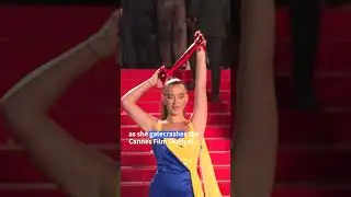 Protester pours fake blood on herself at Cannes Film Festival | AFP 