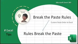 Excel Secret: Break the Paste Rules