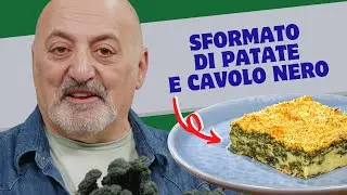 Sformato di patate e cavolo nero