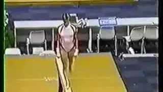 Ecaterina Szabo - 1987 Worlds EF - Balance Beam