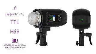 Jinbei HD400 bateriový blesk první seznámení