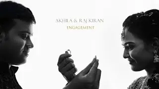 Akhila & Raj ll Engagement Glimpse 4K HDR by CRAK