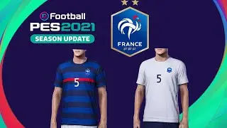 PES 2021 - UNIFORME/KITS FRANCIA