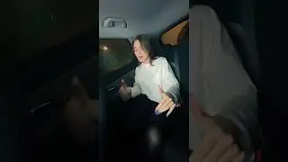 Девочка оценила трек в машине