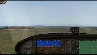 Botched landing in Kassel Airport