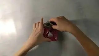 Конвертик из бумаги для денег