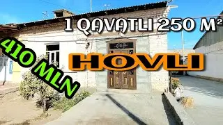 1 каватли 250 м² ховли жой сотилади 410 млн. Мулжал: Пушкин куча. #рекомендации #рек.