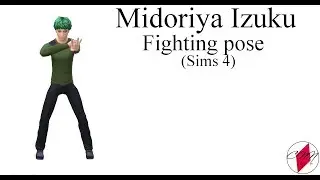 [Sims 4 ] Create a pose - Midoriya Izuku