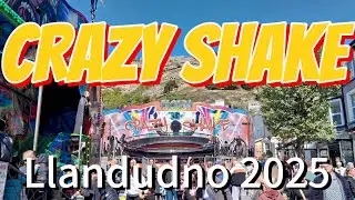 Crazy Shake Ride @Llandudno Extravaganza 2025.