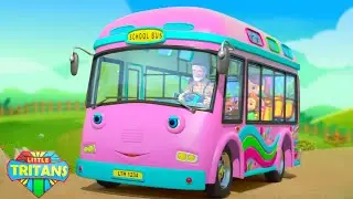 Rodas No ônibus Música para Crianças + Coleção de Rima Infantil em Português