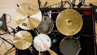 Artist's Choice Cymbal Set Mike Johnston by Meinl Cymbals A-CS6 - just drums