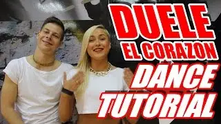 TUTORIAL - DUELE EL CORAZON - ENRIQUE IGLESIAS - ZUMBA FITNESS #ZUMBA #DANCE