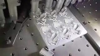 máquina de hacer llavero de PVC de 18 colores