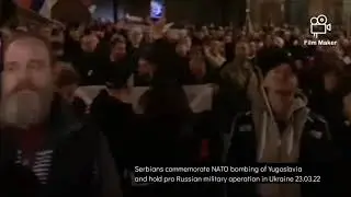 Serbia is with you Russia!