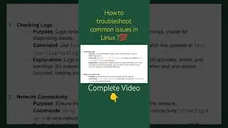 How to Troubleshoot Linux Issue 