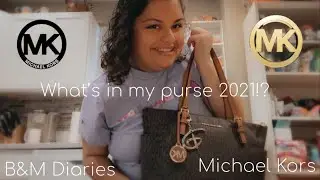 What’s in my purse 2021 | Michael Kors Tote | #michaelkors