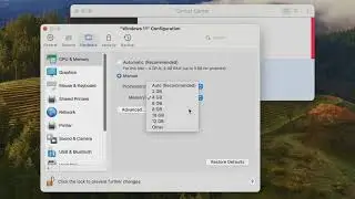 Parallels Desktop | How to allocate RAM (virtual memory) to a virtual machine