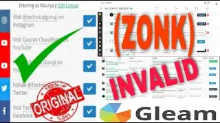 Cara Memperbaiki INVALID GLEAM (AIRDROP ZONK)