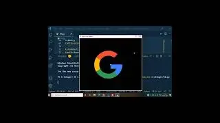 how to make Google logo using python 