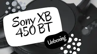 Sony XB 450BT wireless headset unboxing and review | Sinhala