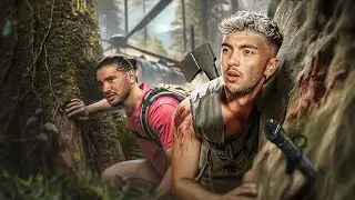Survire dans une forêt remplie de monstres (ft. Amine) TheForest II # 1