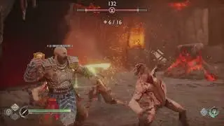 god of war Ragnarök part 7. f@$% this undead demon dog