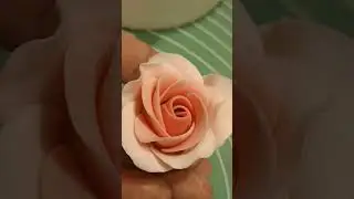 3 toned fondant roses #shorts #fondant #rose #roses #flowers