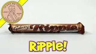 Galaxy Ripples Milk Chocolate Candy Bar,  UK Candy Sampler