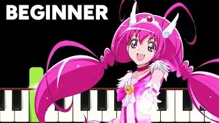 Glitter Force Opening Theme – Very Easy Primer Level Piano Tutorial for Kids and Beginners