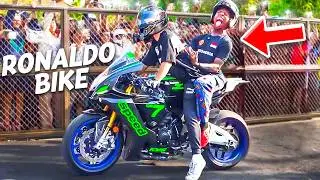 I Surprised ISHOWSPEED with a Custom Bike!