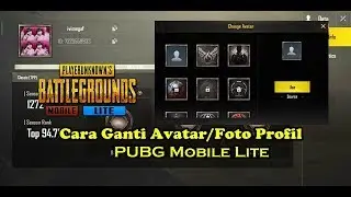 How to Change PUBG Mobile Lite Profile / Avatar Photos with Your Own Photos