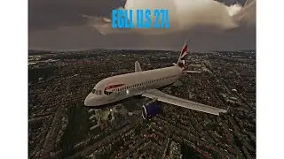 EGLL ILS 27L Fenix A320